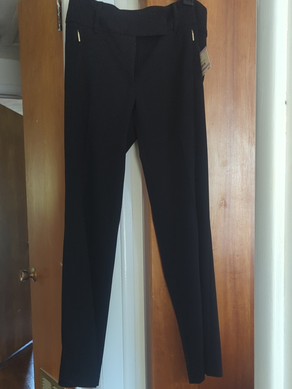 Anne Klein Black Men's Dress Pants - Slim Straight